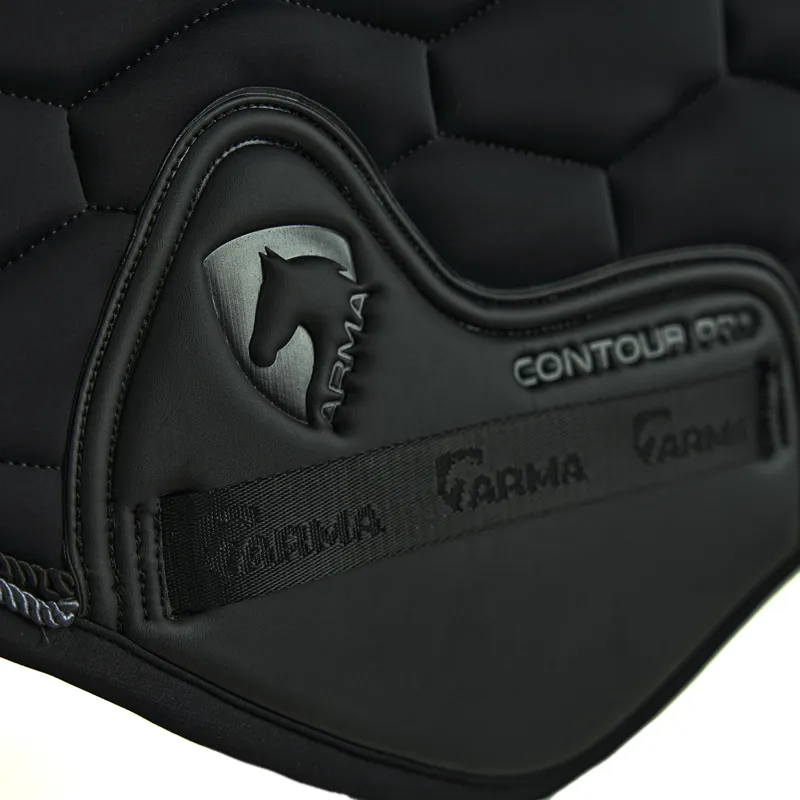 Shires ARMA Eltar Jump Saddlecloth - Black-2