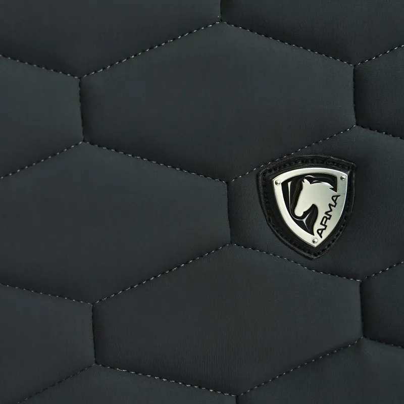 Shires ARMA Eltar Jump Saddlecloth - Grey-2