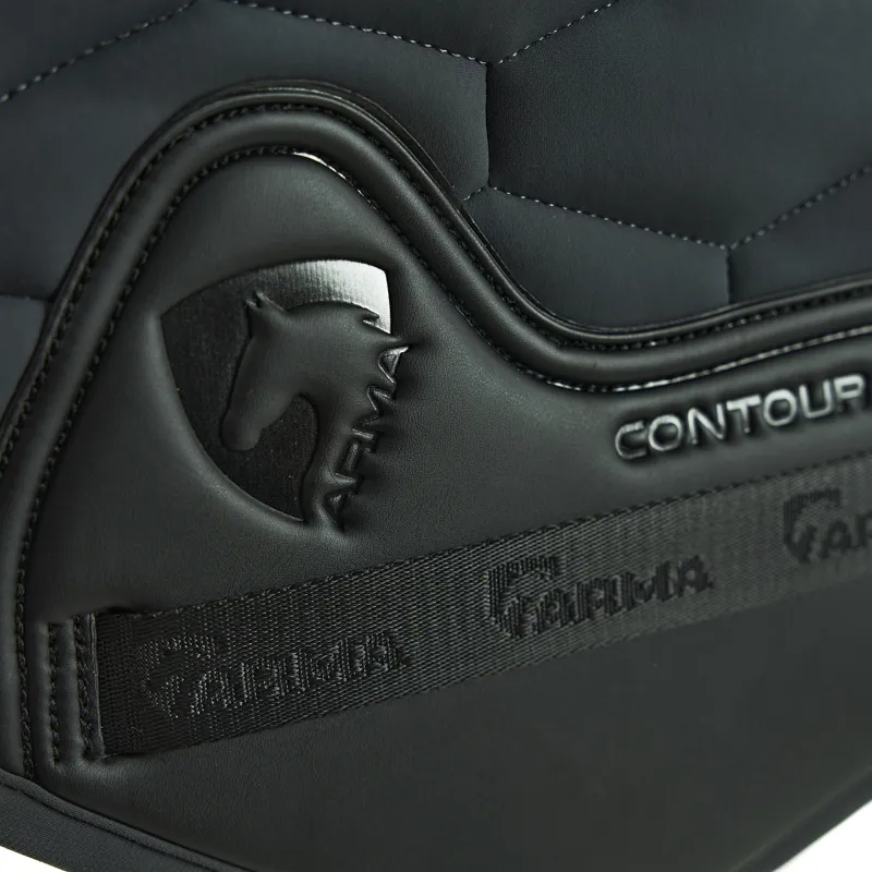 Shires ARMA Eltar Jump Saddlecloth - Grey-1