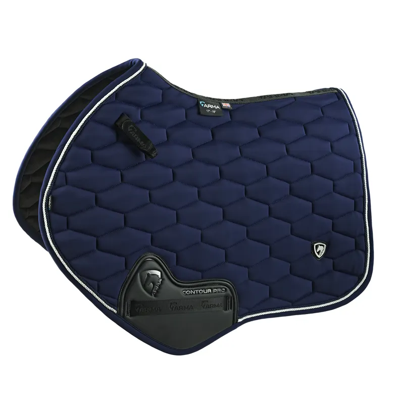Shires ARMA Eltar Jump Saddlecloth - Navy