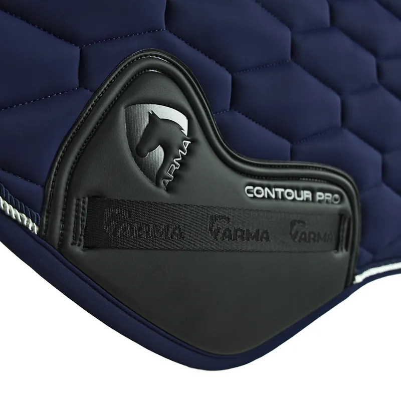 Shires ARMA Eltar Jump Saddlecloth - Navy-1