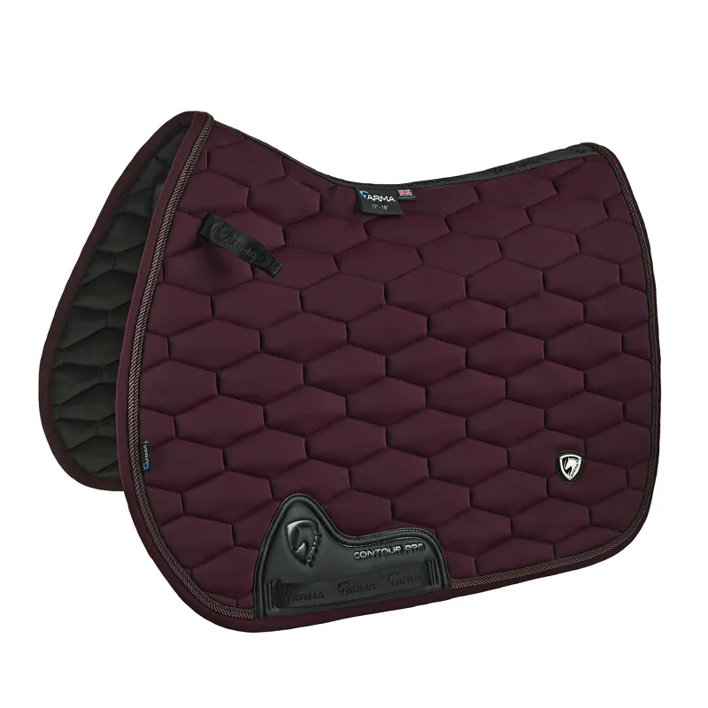 Shires ARMA Eltar GP Saddlecloth - Black Cherry