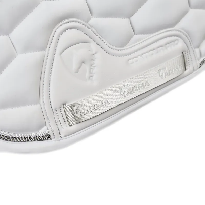Shires ARMA Eltar GP Saddlecloth - White-1