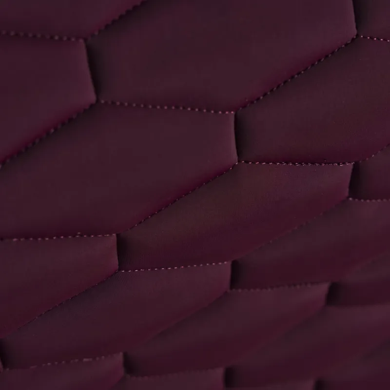 Shires Arma Eltar Dressage Saddlecloth - Black Cherry-4