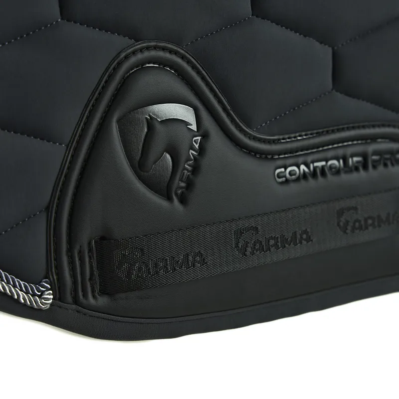 Shires Arma Eltar Dressage Saddlecloth - Grey-1