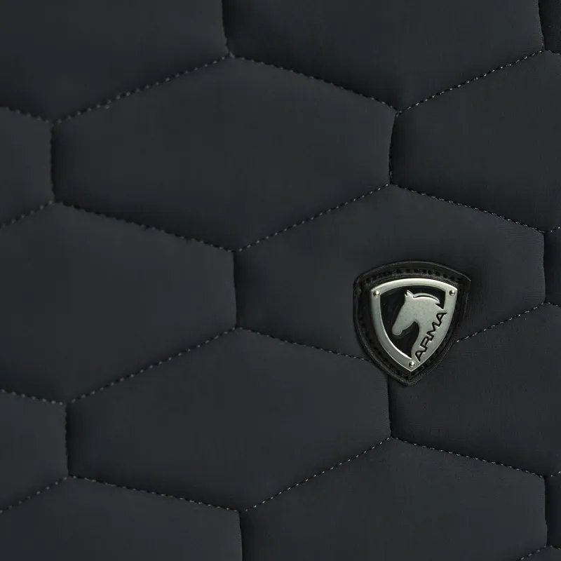 Shires Arma Eltar Dressage Saddlecloth - Grey-4