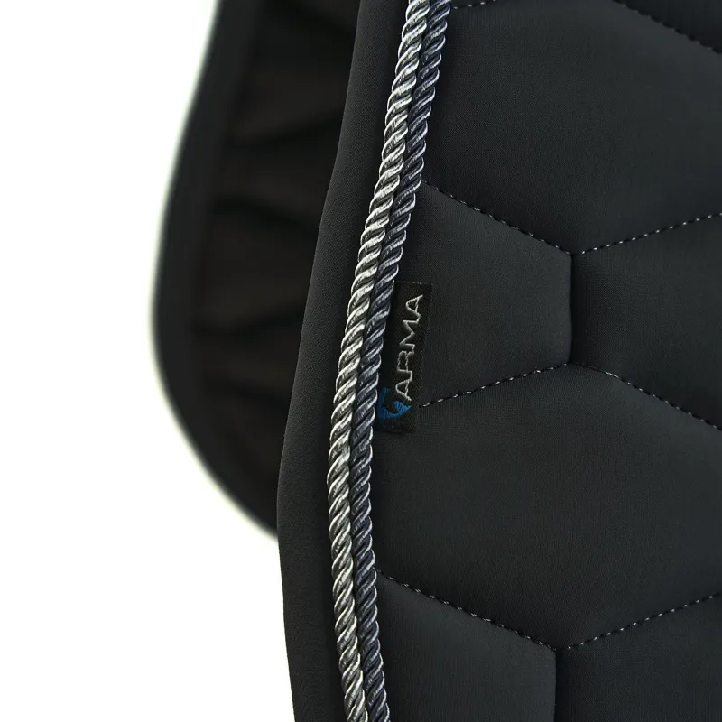 Shires Arma Eltar Dressage Saddlecloth - Grey-3