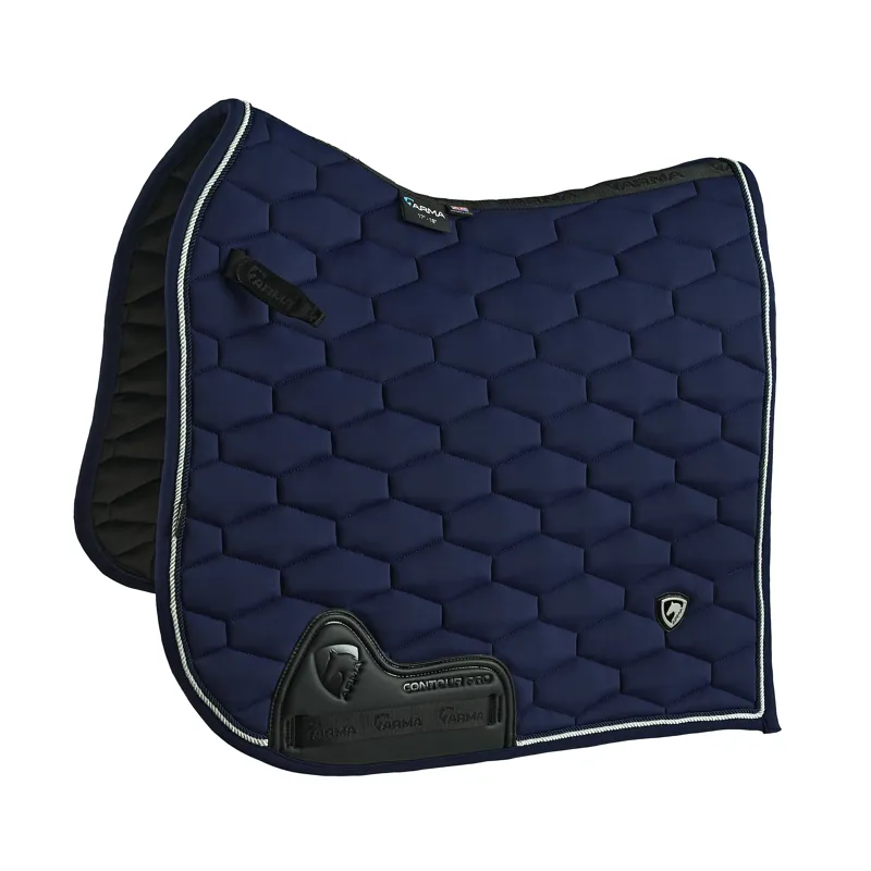 Shires Arma Eltar Dressage Saddlecloth - Navy