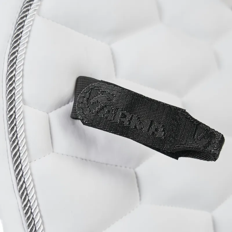 Shires Arma Eltar Dressage Saddlecloth - White-6