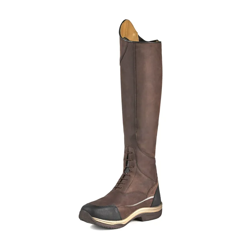 Shires Moretta Voltana Long XGRIP Boots - Brown-1
