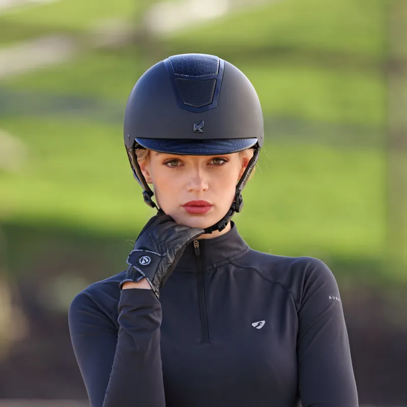 Shires Aubrion Aachen FlexFit Riding Gloves - Black-3