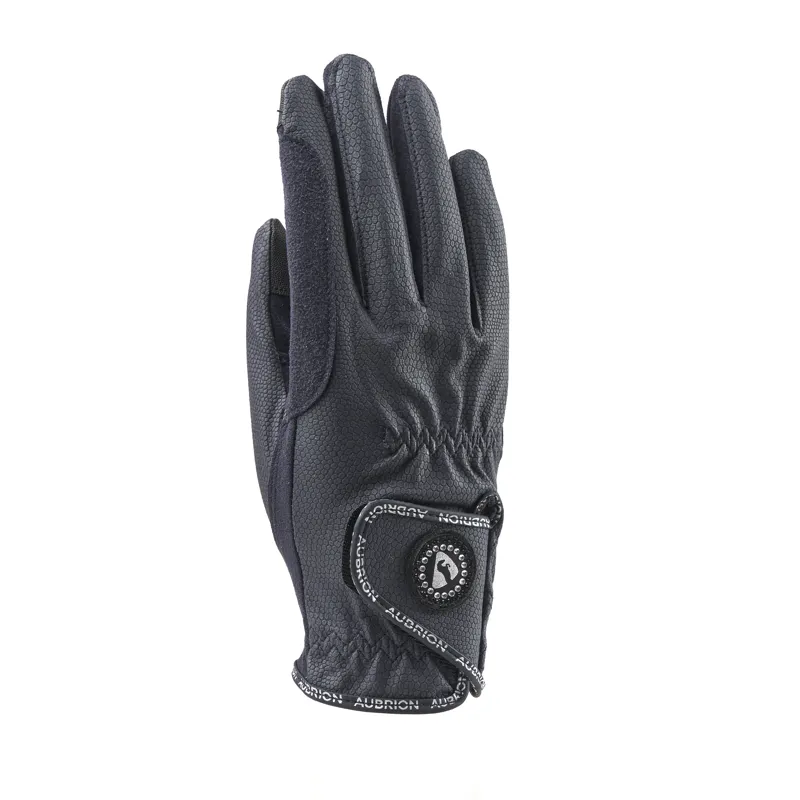 Shires Aubrion Aachen FlexFit Riding Gloves - Navy
