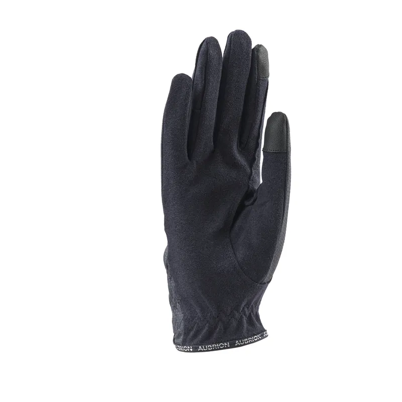 Shires Aubrion Children's Aachen FlexFit Riding Gloves - Navy-1