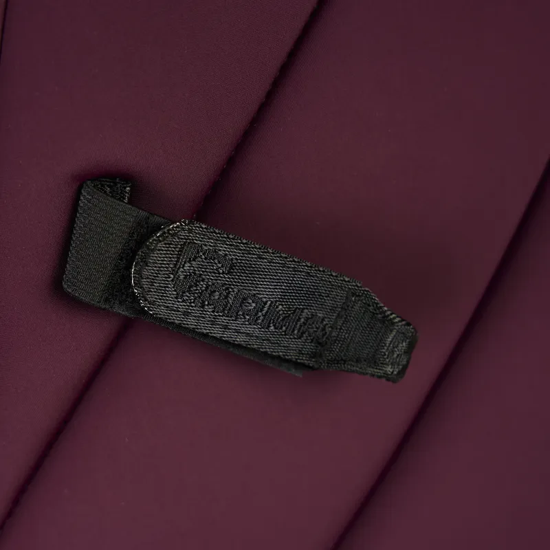 Shires Arma Eltar Euro Cut Saddlecloth - Black Cherry-4