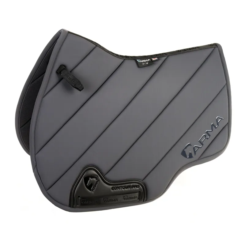 Shires Arma Eltar Euro Cut Saddlecloth - Grey