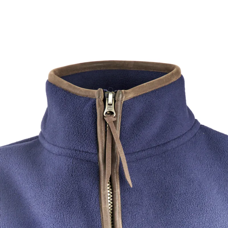 Shires Aubrion Children's Core Fleece Gilet -  Navy-3