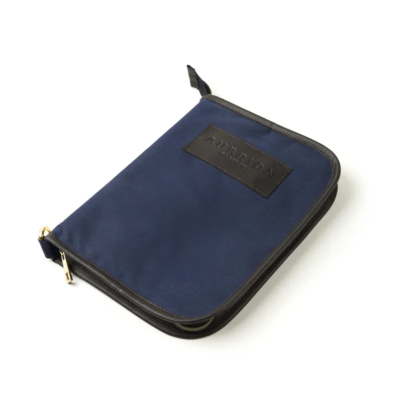Shires Aubrion Horse Passport Folder - Navy