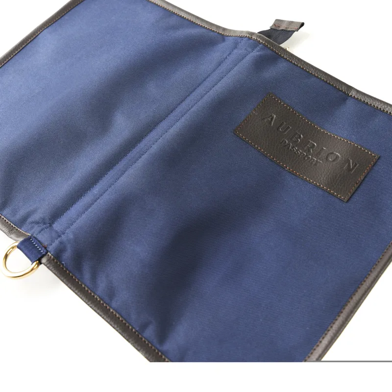 Shires Aubrion Horse Passport Folder - Navy-2
