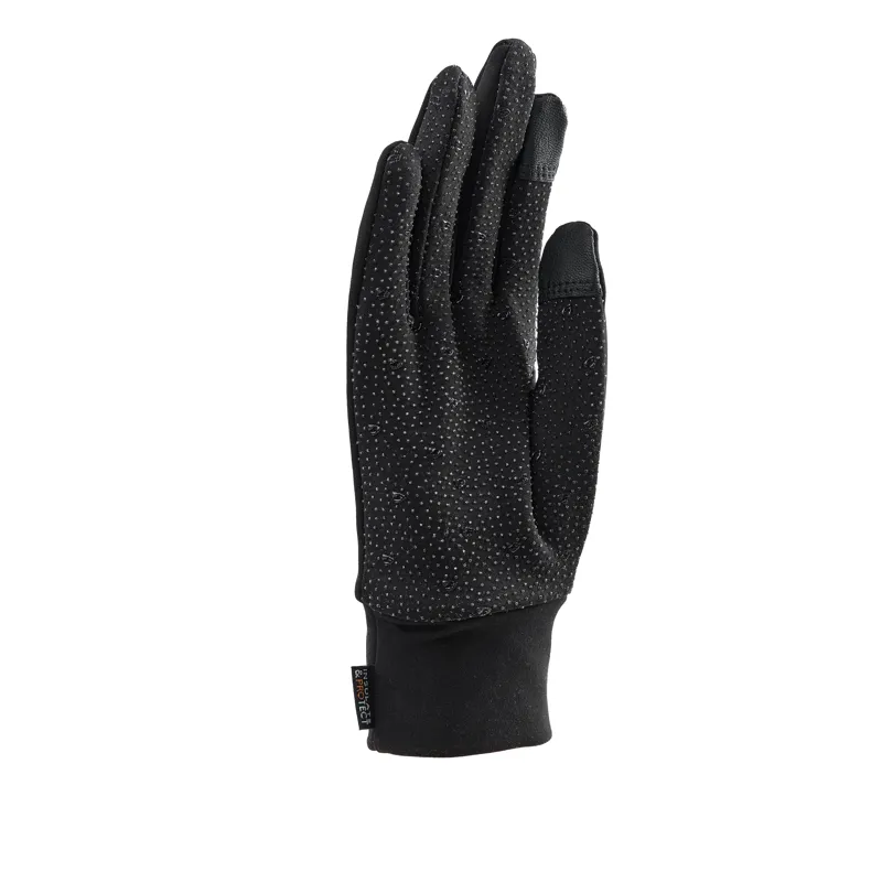Shires Aubrion Baxter Winter Riding Gloves - Black-1