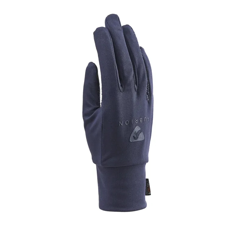 Shires Aubrion Baxter Winter Riding Gloves - Navy