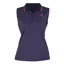 Shries Aubrion Poise Sleeveless Tech Polo - Navy