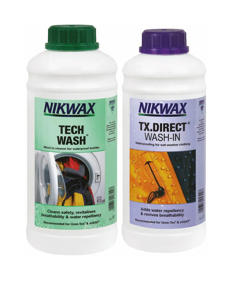 Nikwax Tech Wash and TX.Direct Wash-In - Twin Pack-2