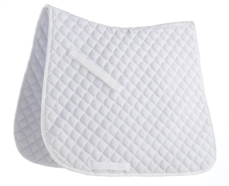 Roma Grand Prix All Purpose Saddle Pad - White
