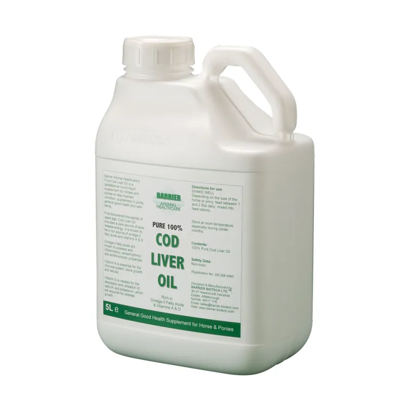 Barrier Cod Liver Oil - 5 Litre