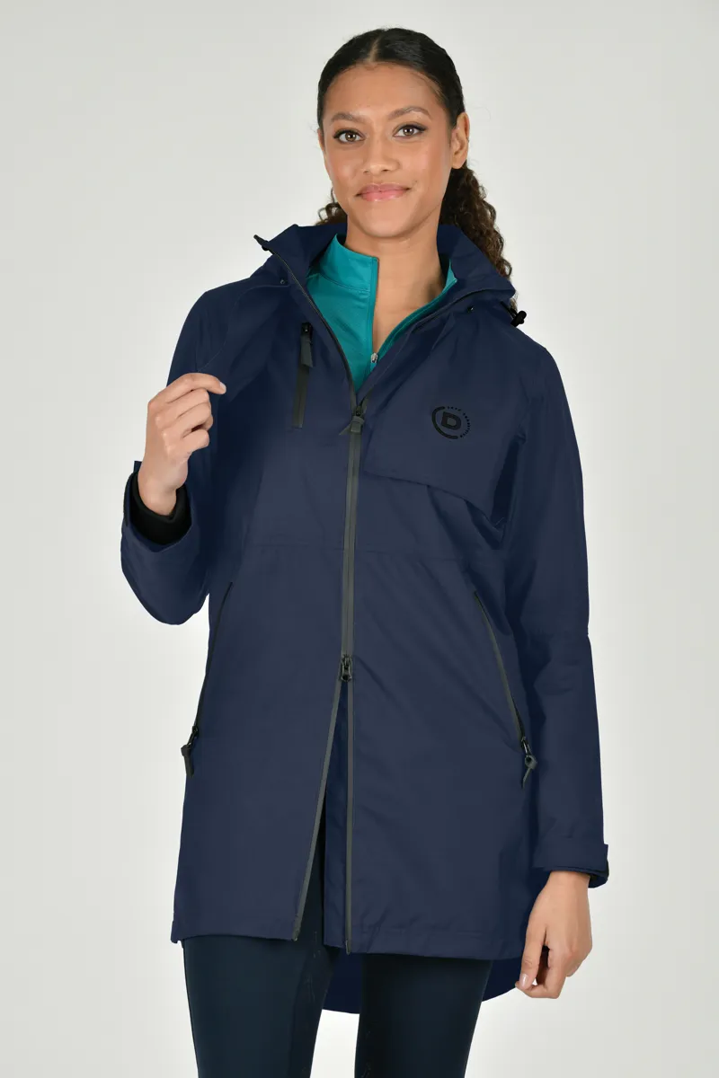 Dublin Curve Larni Longline Waterproof Jacket - Naval Academy