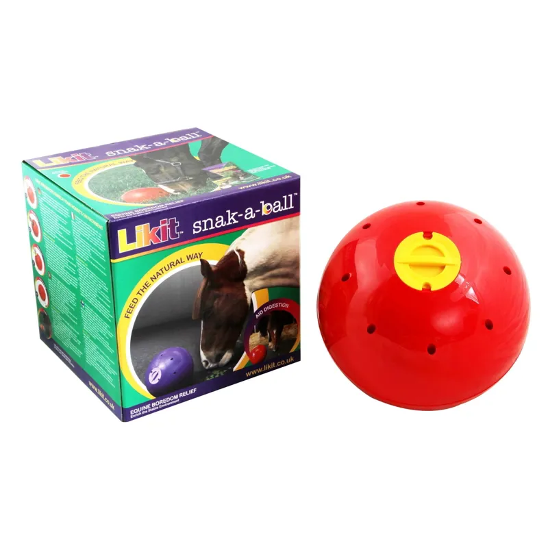 Likit Snak-A-Ball - Red