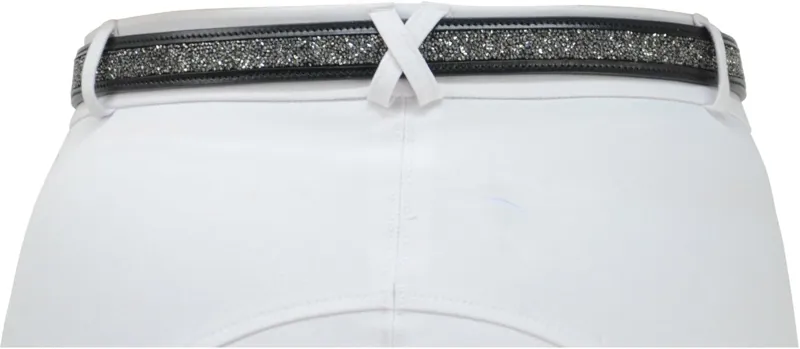 Hy Encrusted Rock Belt - Black-1