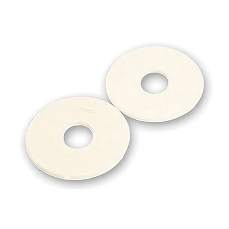 Korsteel Rubber Bit Guards Pair - White