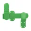 Perry Equestrian Kickover Stable Latches - Green