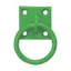 Perry Equestrian Chain Ring on Plate - Green