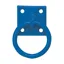 Perry Equestrian Chain Ring On Plate - Blue
