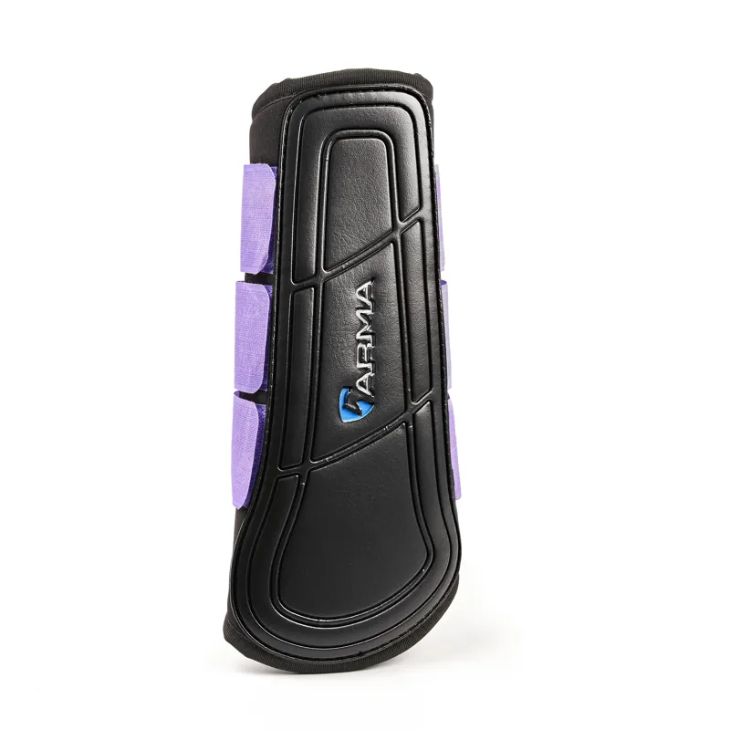 Shires ARMA Neoprene Brushing Boots - Lavender-1