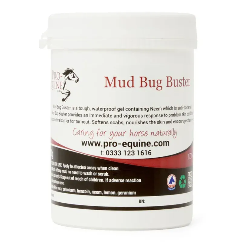 Pro-Equine Mud Bug Buster With Neem - 300g