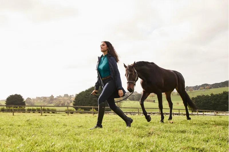 Dublin Curve Larni Longline Waterproof Jacket - Naval Academy-7