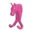 Perry Equestrian Horse Head Double Stable/Wall Hook - Pink