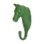 Perry Equestrian Horse Head Single Stable/Wall Hook - Green