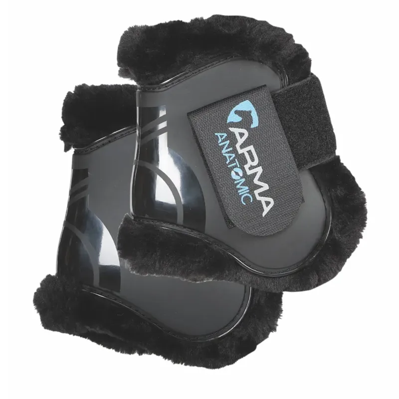 Shires ARMA SupaFleece Fetlock Boots - Black - Pony/Cob - Unboxed