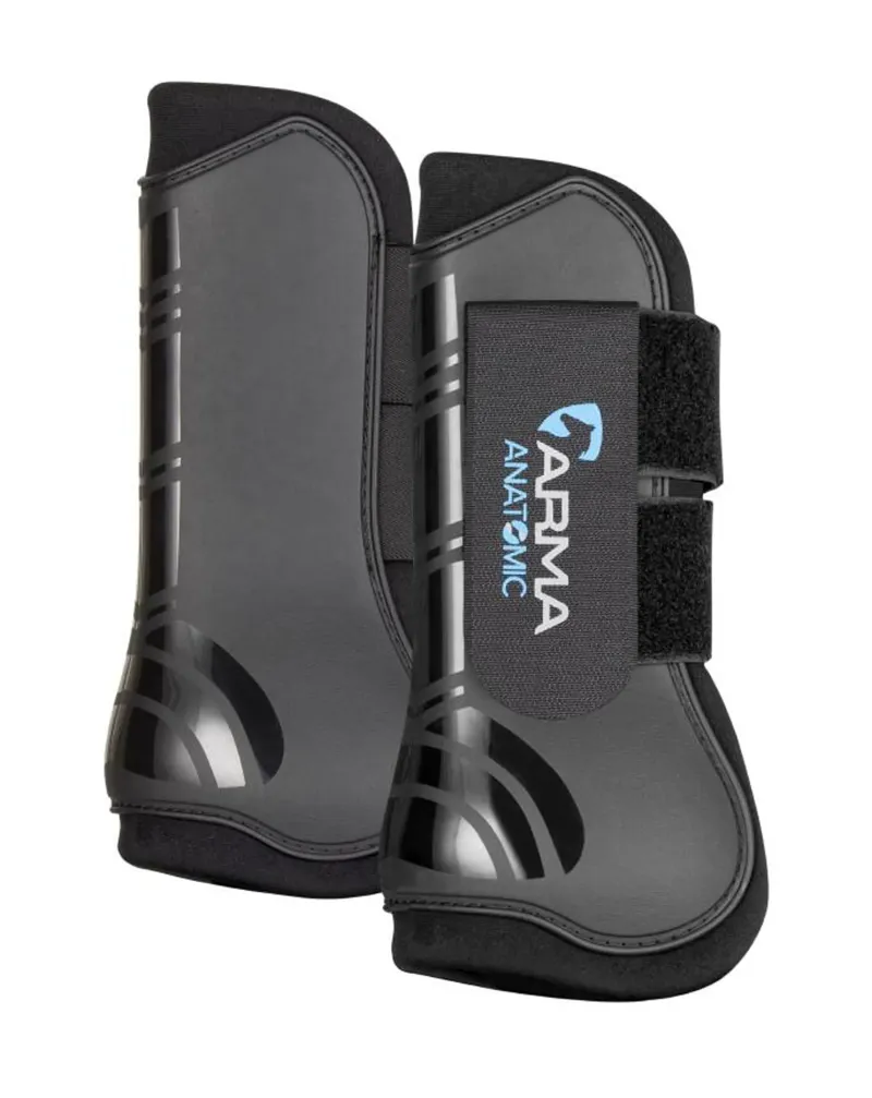Shires ARMA Tendon Boots - Black - Pony
