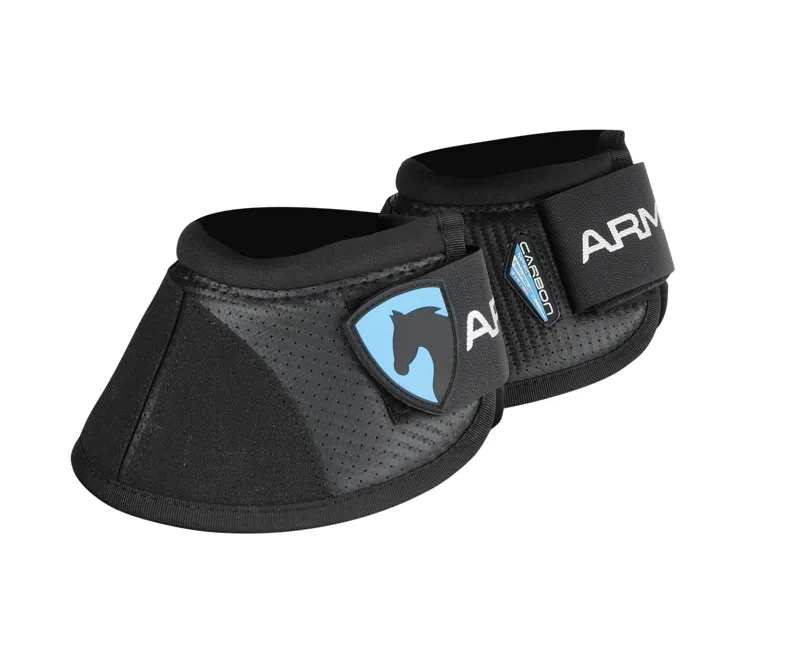 Shires ARMA Carbon Over Reach Boots - Cob - Black - Unboxed