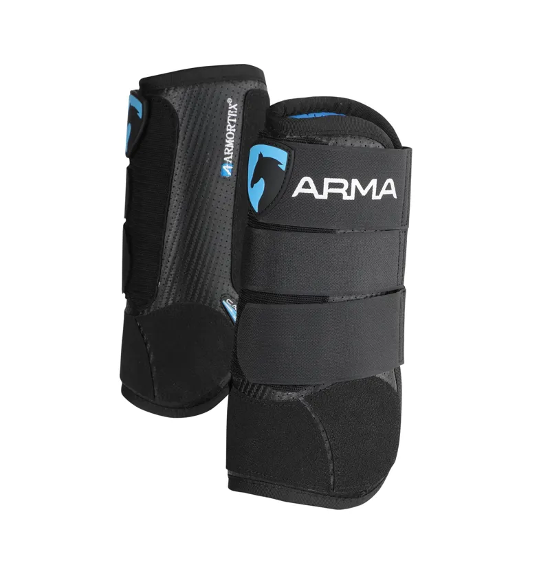 Shires ARMA Carbon Cross Country Front Boots - Black - X/Full - Unboxed