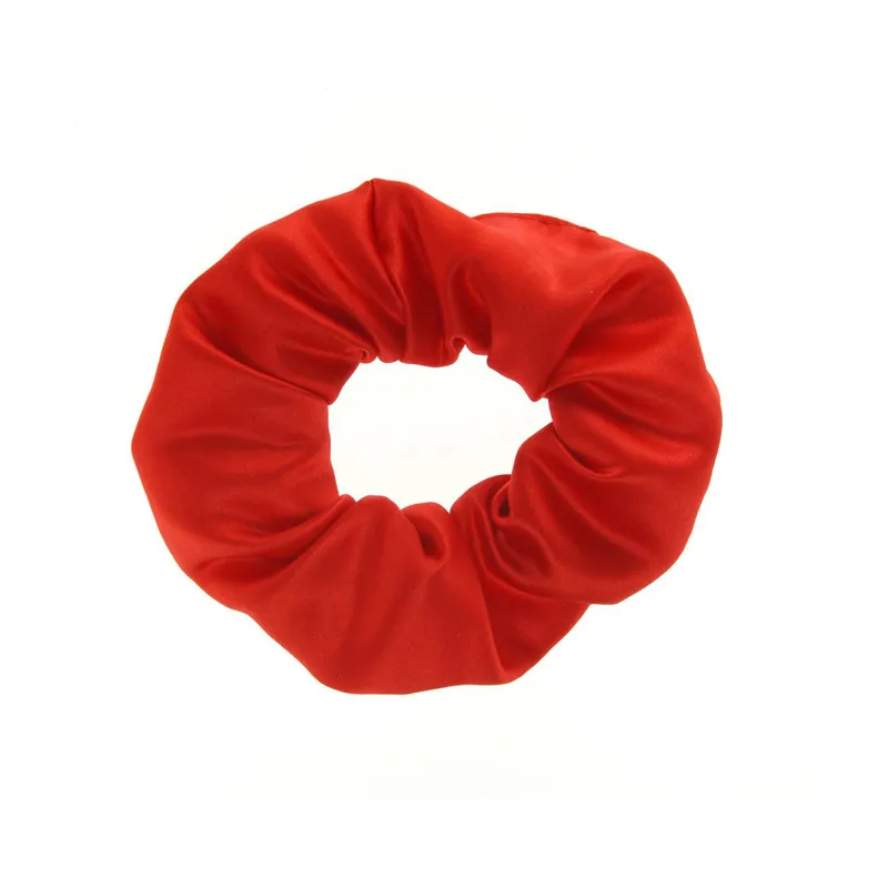 ShowQuest Plain Scrunchie - Red