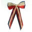 ShowQuest Hairbow and Tails - Navy/Red/Gold