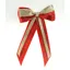 ShowQuest Hairbow and Tails - Red/Red/Gold