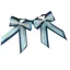 ShowQuest Piggy Bow and Tails - Navy/Pale Blue/Silver