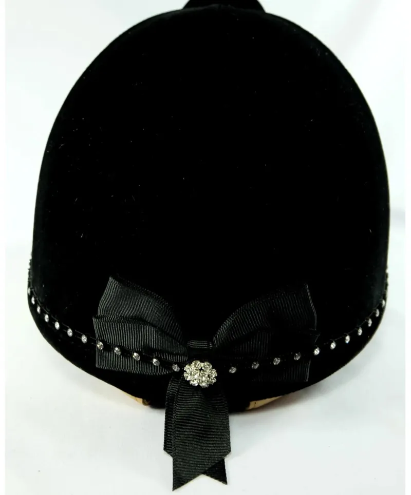 ShowQuest Hat Band Small Crystal - Black/Silver