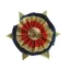 ShowQuest Boston/Ludlow Buttonhole - Navy/Red/Gold